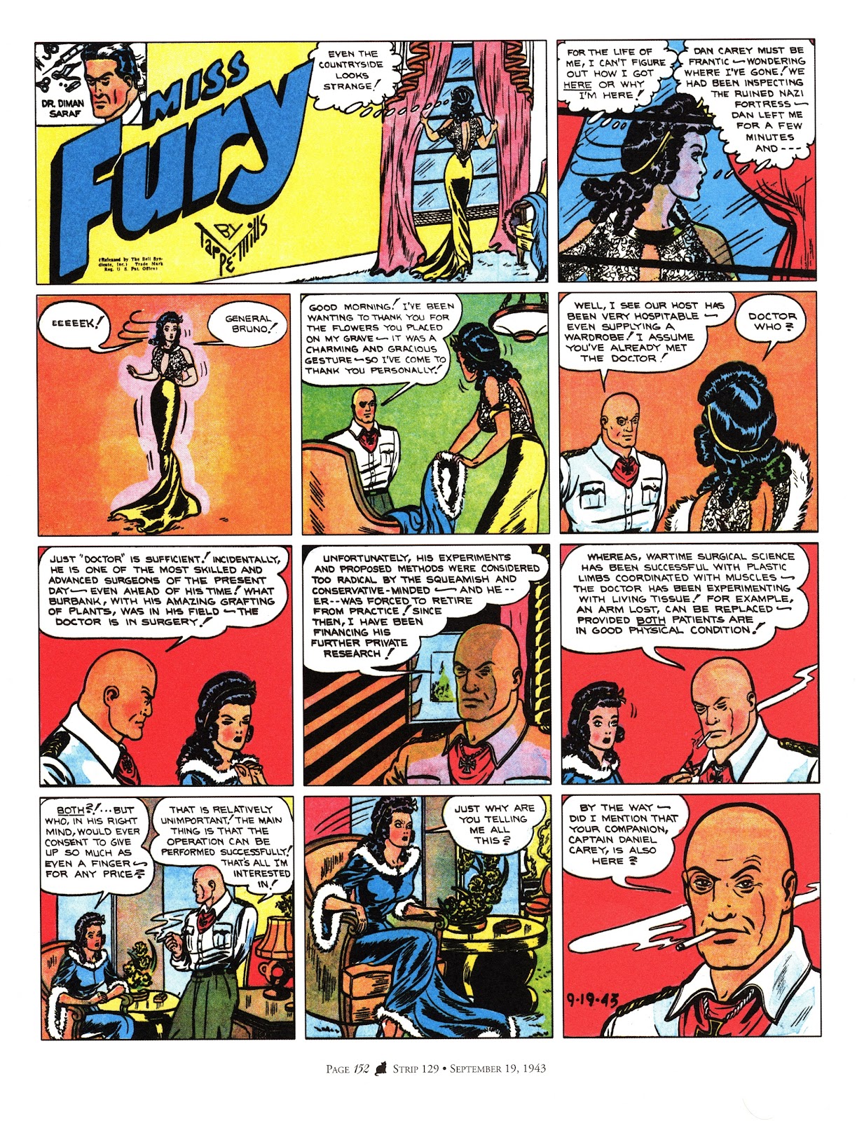Miss Fury: Sensational Sundays 1941-1944 issue TPB - Page 160