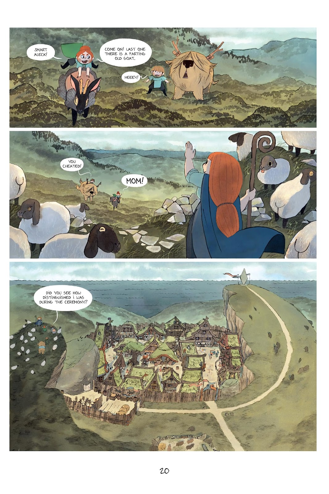 Shepherdess Warriors issue TPB - Page 21