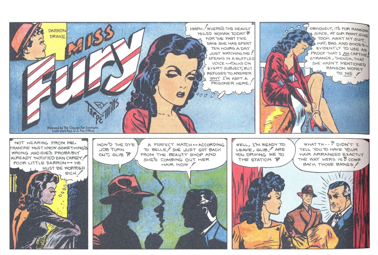 Miss Fury Sensational Sundays 1944-1949 issue TPB (Part 2) - Page 31