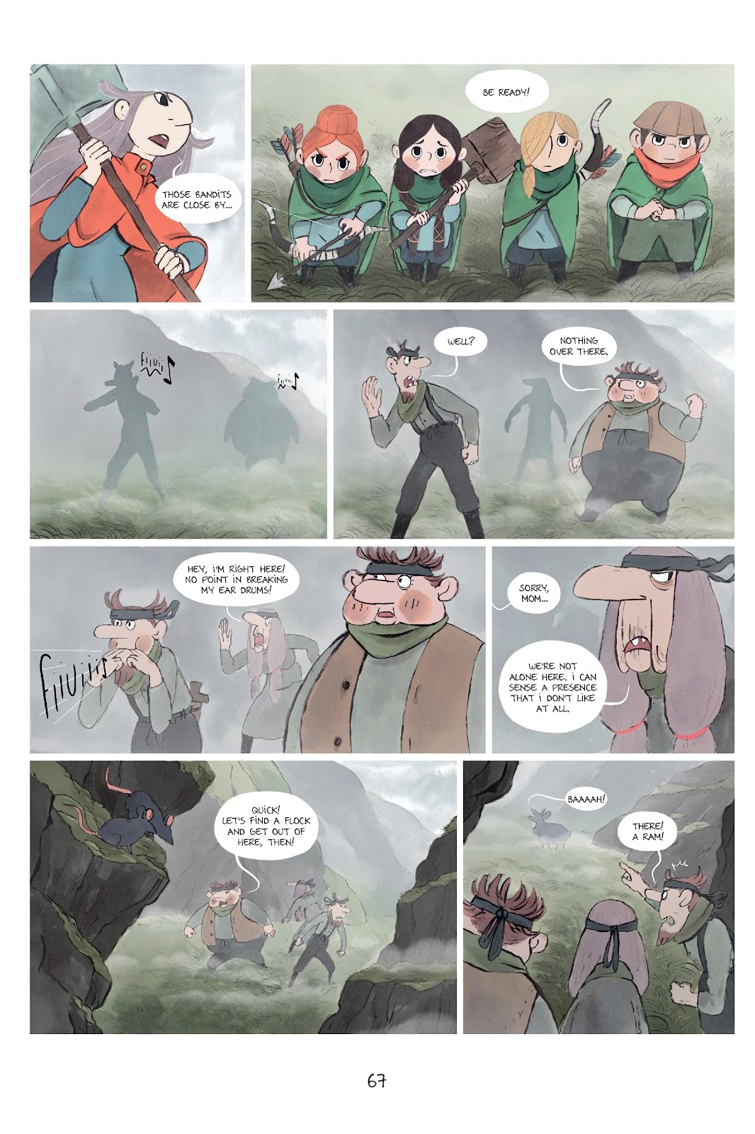 Shepherdess Warriors issue TPB - Page 68