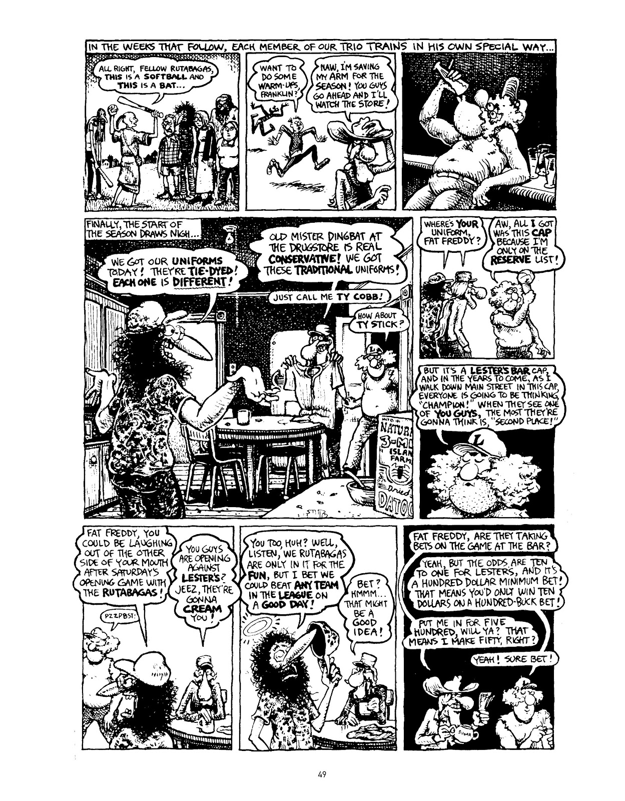 The Fabulous Furry Freak Brothers: In the 21st Century and Other Follies issue Grass Roots and Other Follies - Page 56