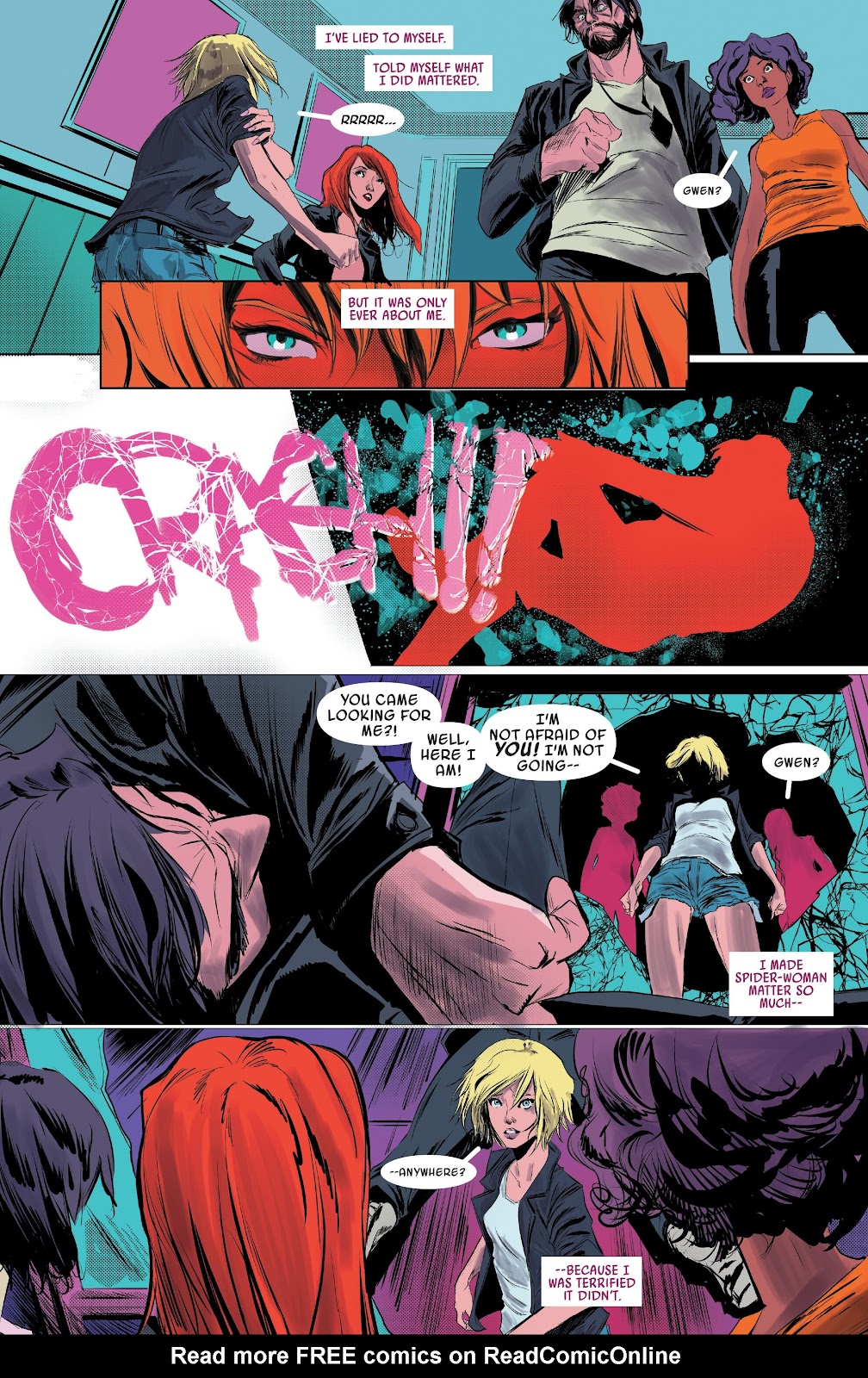 Spider-Gwen: Ghost-Spider Modern Era Epic Collection: Edge of Spider-Verse issue Weapon of Choice (Part 1) - Page 88