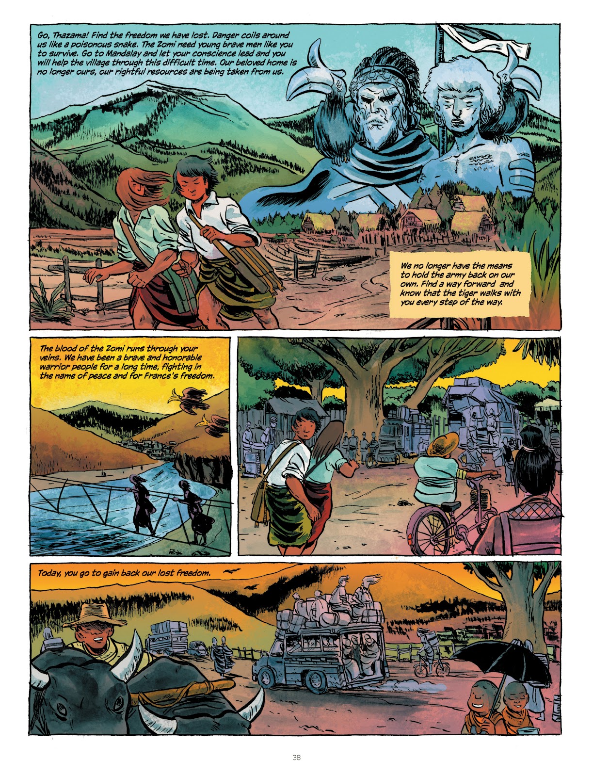 Burmese Moons issue TPB - Page 39