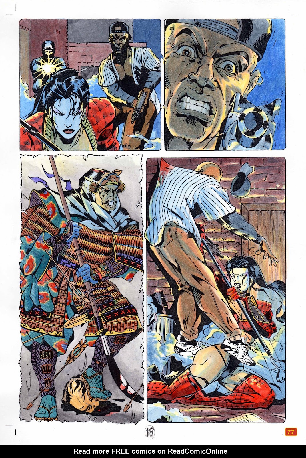 Shi: The Way of the Warrior – Original Art Edition issue TPB - Page 77