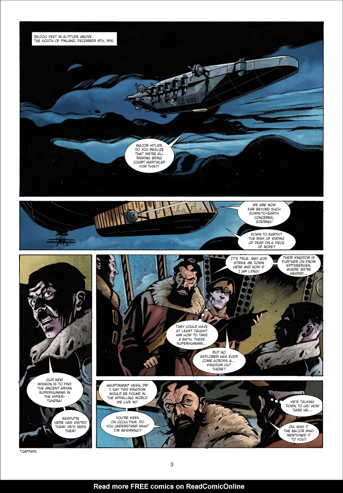 Wunderwaffen Presents: Zeppelin's War issue 3 - Page 3