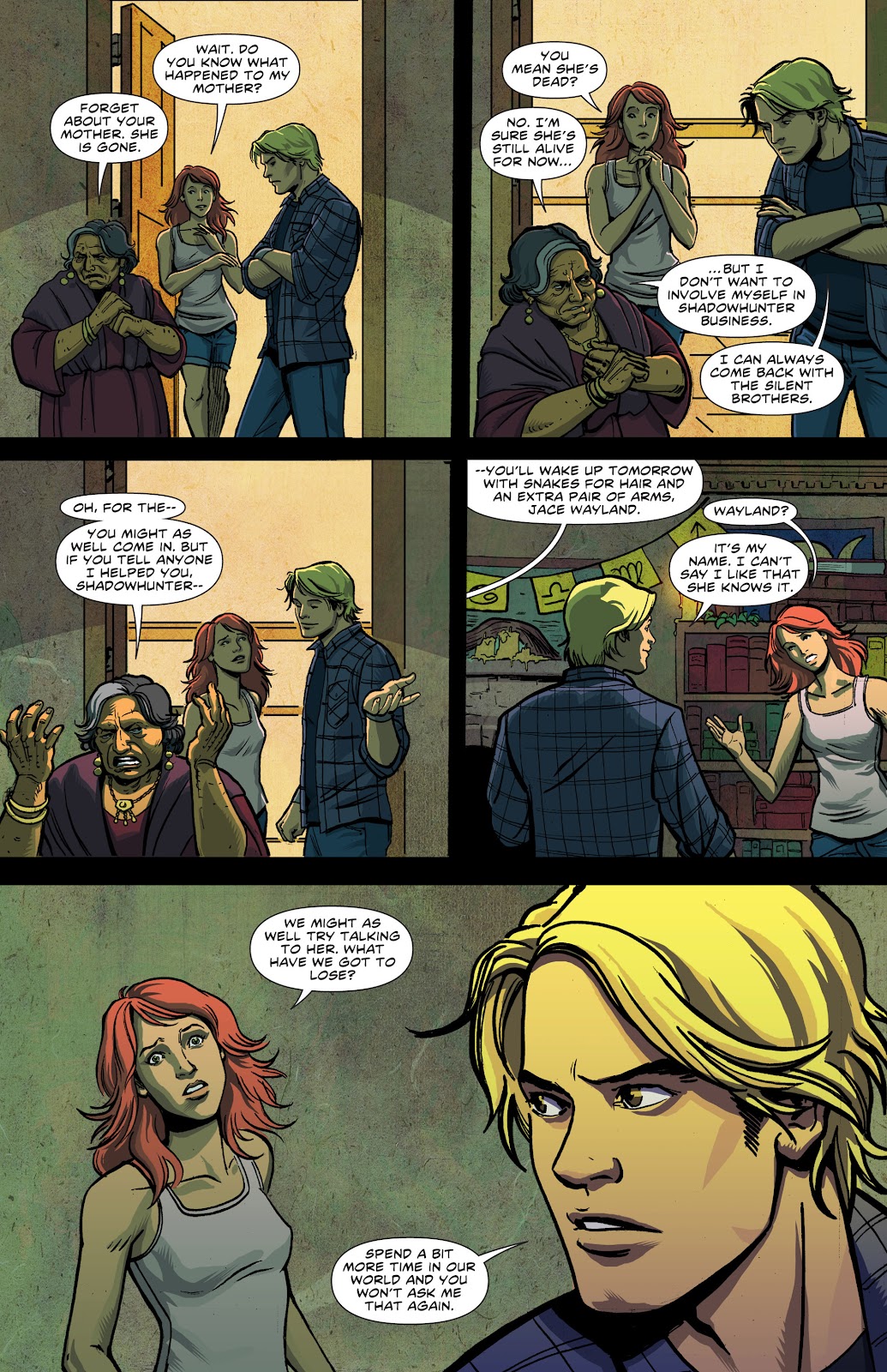The Mortal Instruments: City of Bones (Existed) issue 3 - Page 8