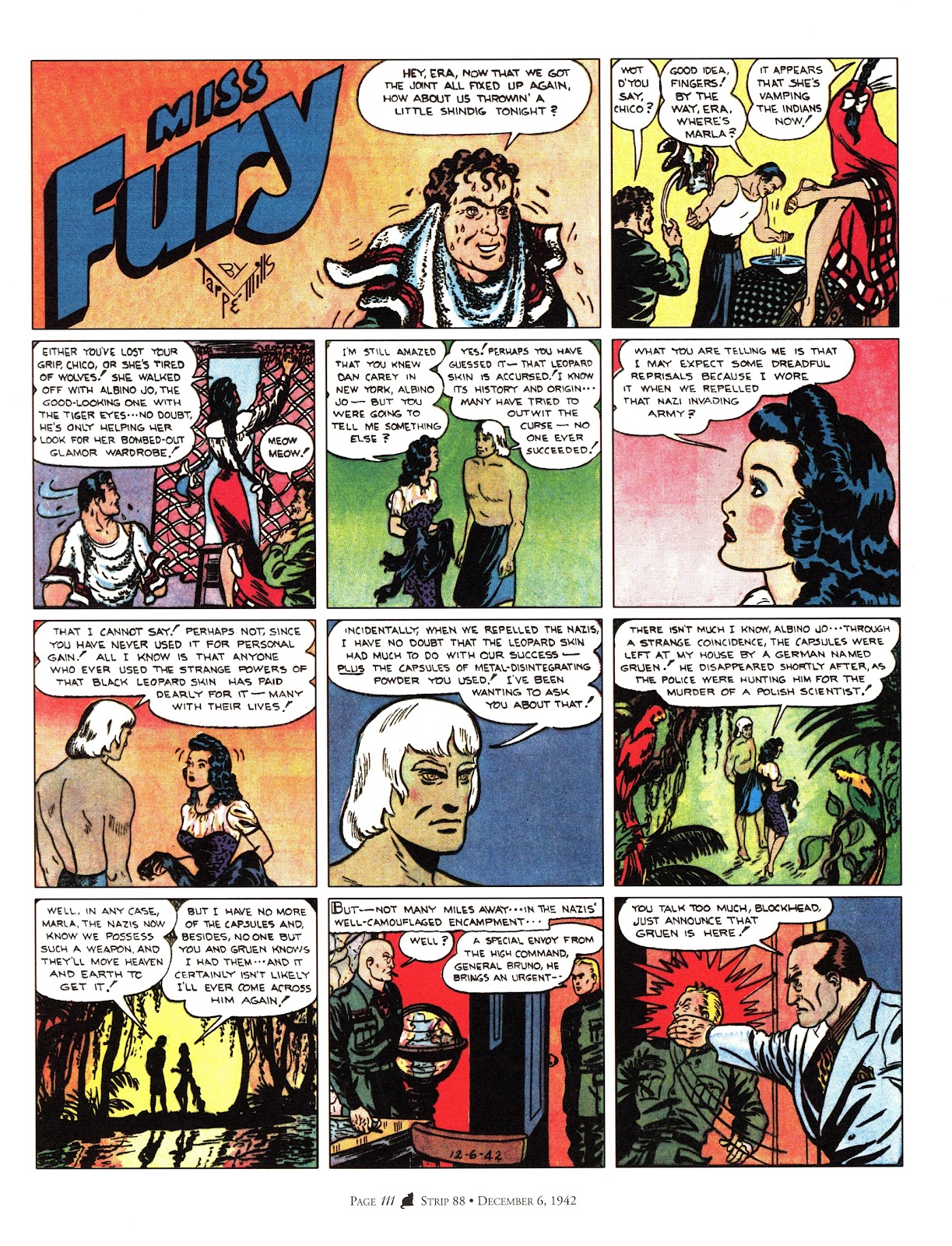 Miss Fury: Sensational Sundays 1941-1944 issue TPB - Page 119