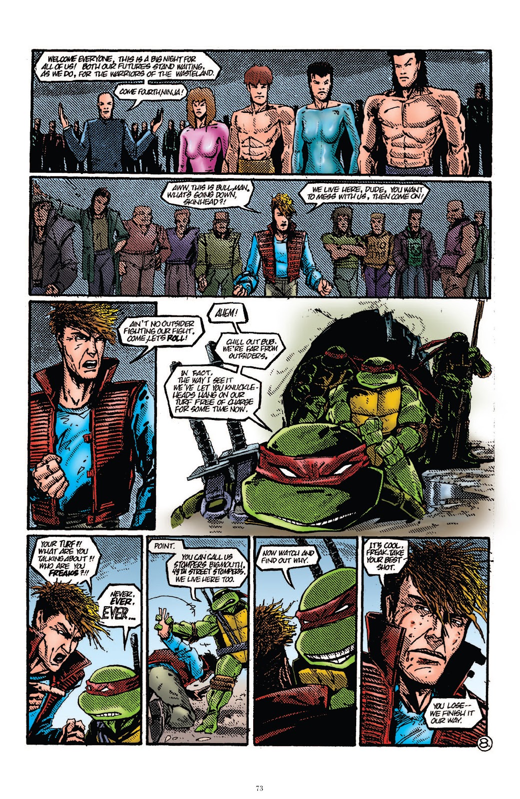 Teenage Mutant Ninja Turtles Classics issue Vol. 1 - Page 73