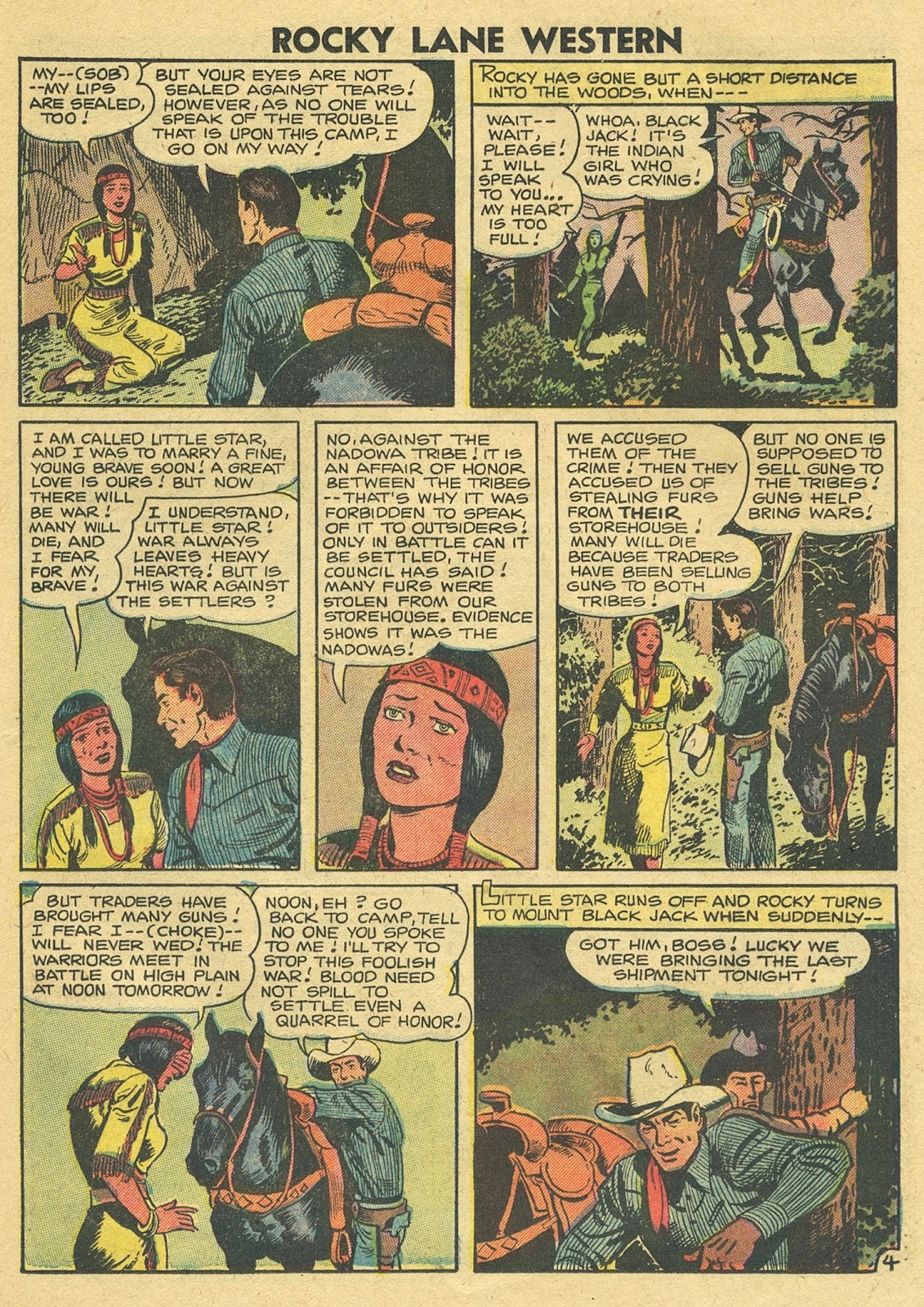 Rocky Lane Western (1954) issue 75 - Page 21