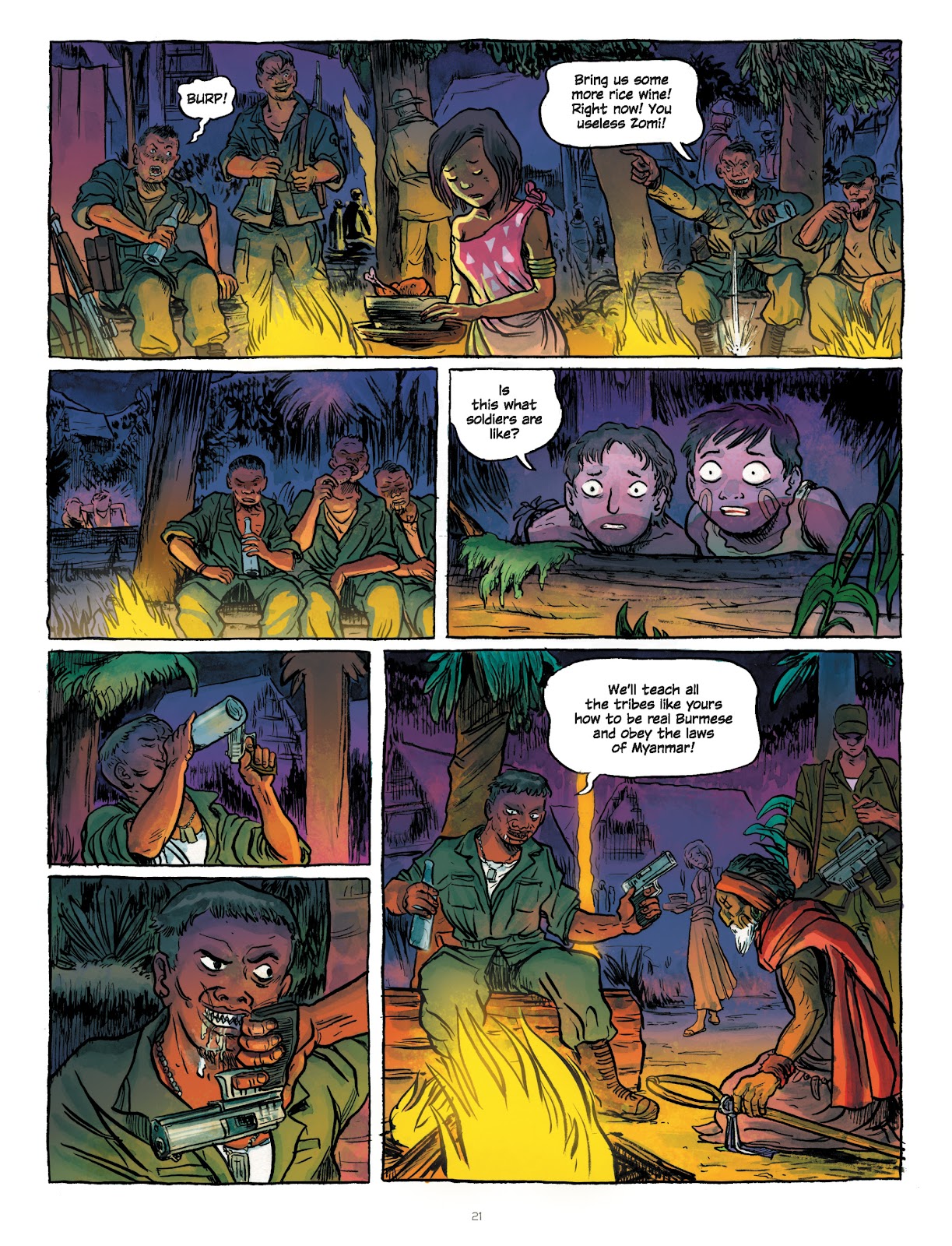Burmese Moons issue TPB - Page 22