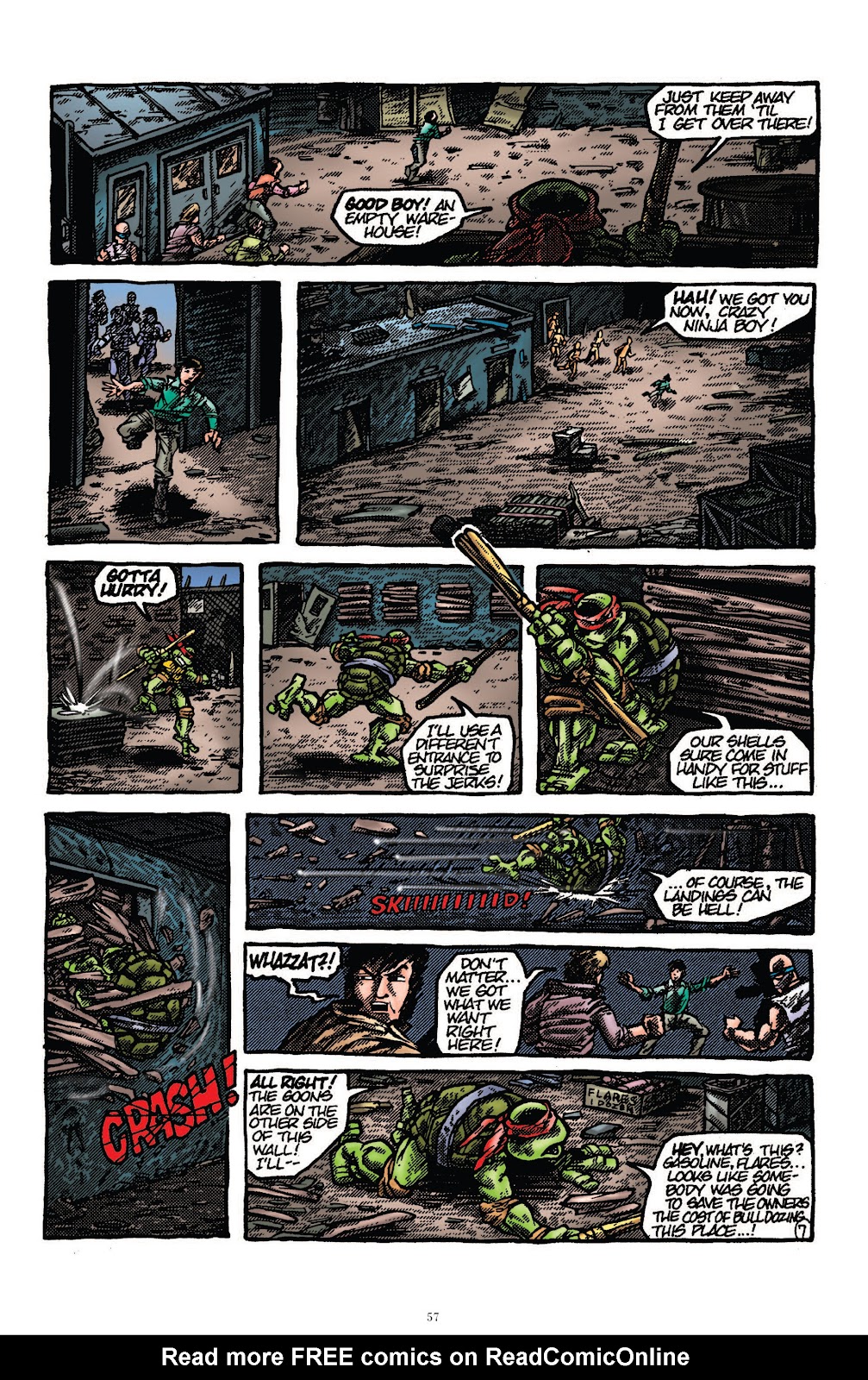 Teenage Mutant Ninja Turtles Classics issue Vol. 1 - Page 57