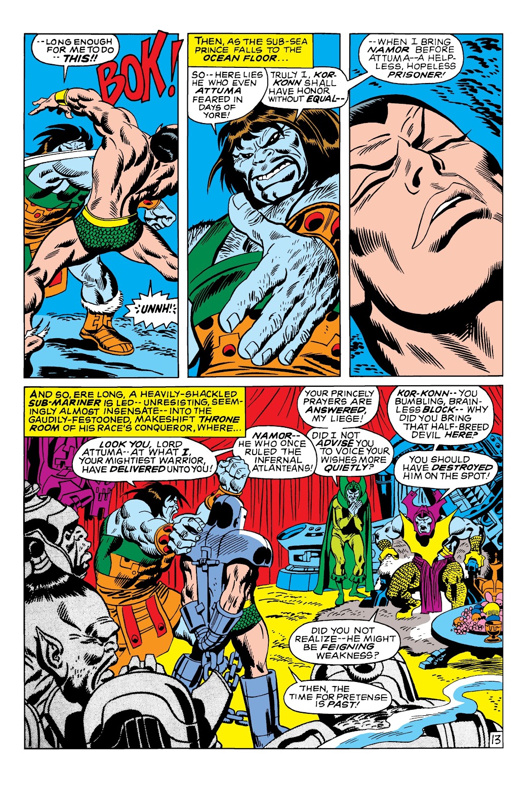 Namor, The Sub-Mariner Epic Collection: Enter The Sub-Mariner issue Who Strikes For Atlantis (Part 1) - Page 18