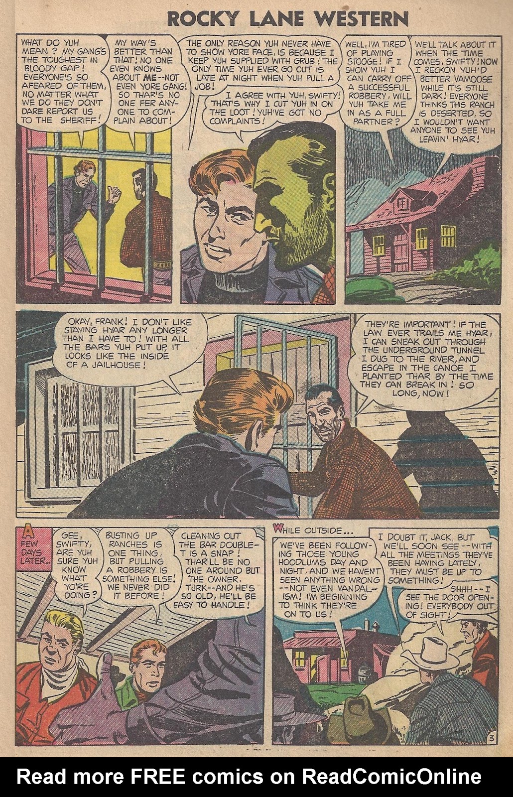 Rocky Lane Western (1954) issue 63 - Page 5