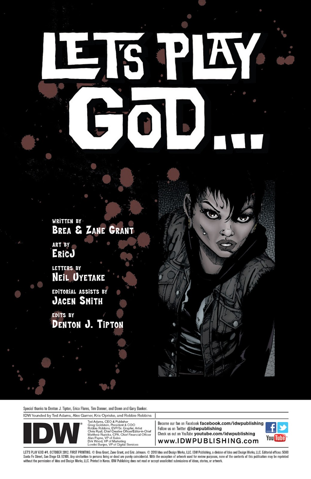 Let's Play God... issue Full - Page 2