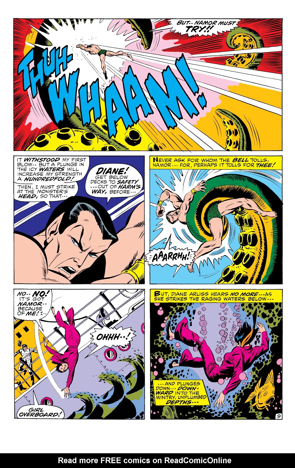 Namor, The Sub-Mariner Epic Collection: Enter The Sub-Mariner issue Who Strikes For Atlantis (Part 2) - Page 260
