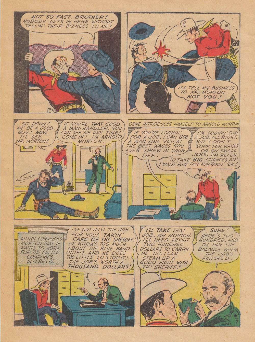 Gene Autry Comics issue 12 - Page 18
