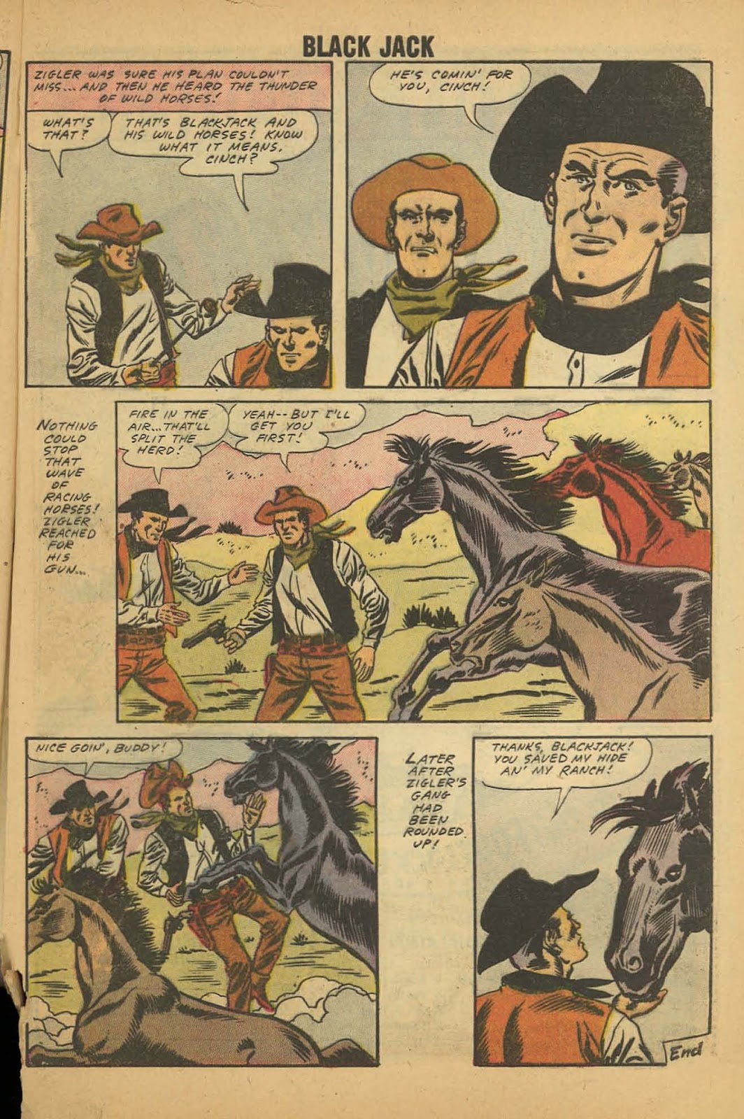 Rocky Lane's Black Jack issue 22 - Page 65