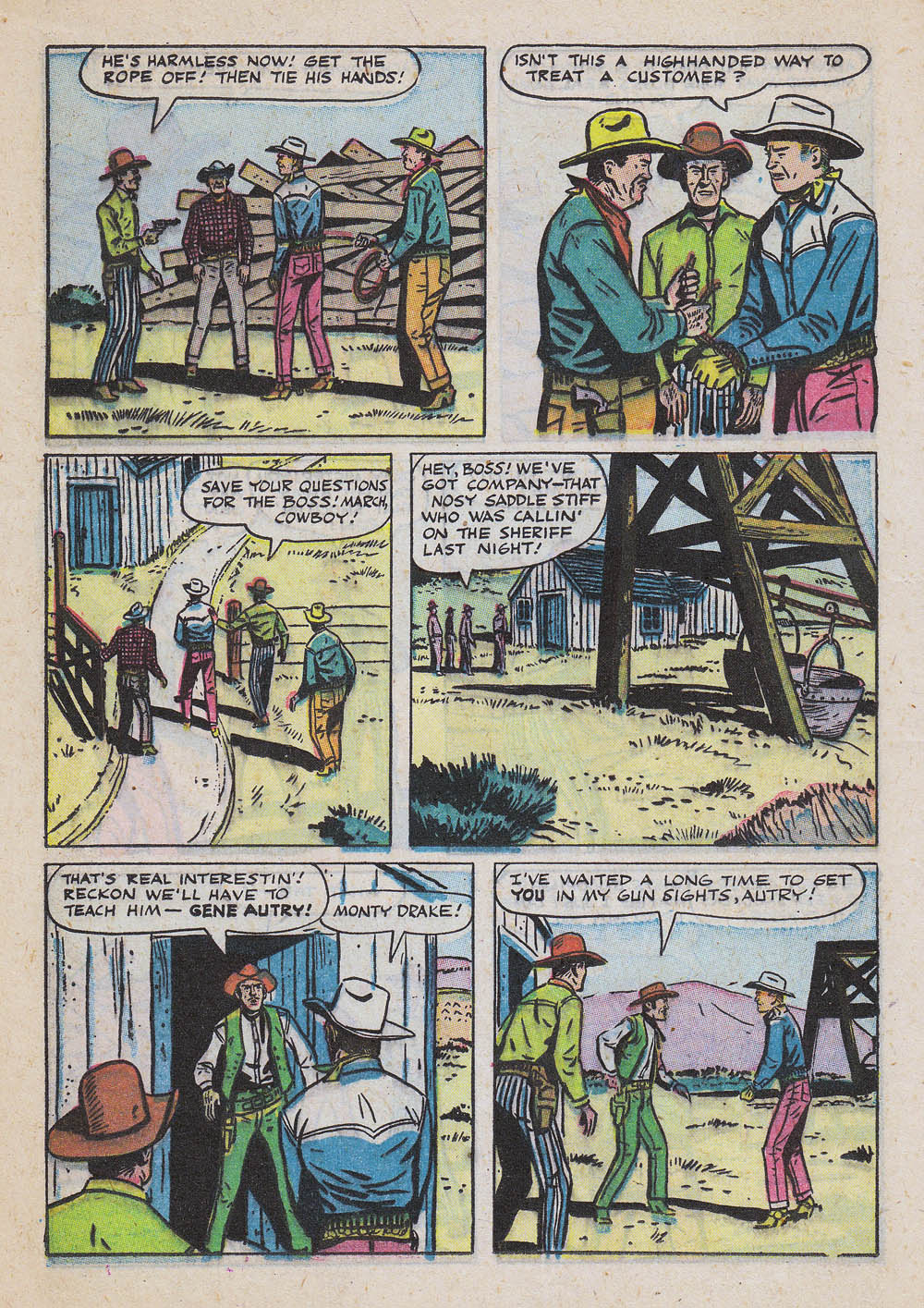 Gene Autry Comics (1946) issue 56 - Page 20