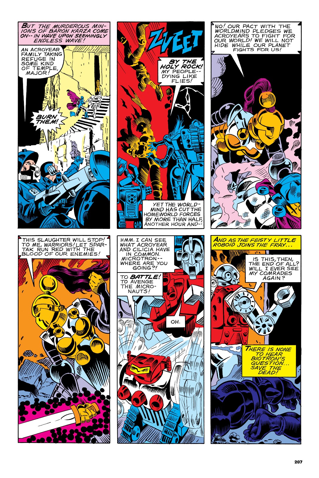 Micronauts: The Original Marvel Years Omnibus issue TPB (Part 1) - Page 195