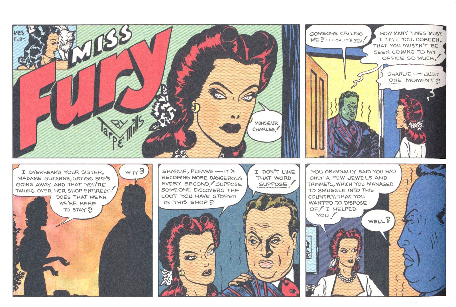 Miss Fury Sensational Sundays 1944-1949 issue TPB (Part 1) - Page 151