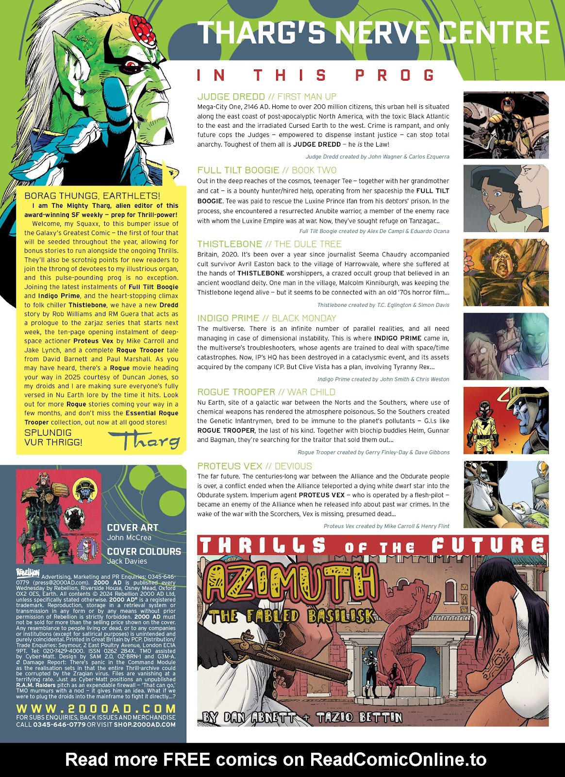 2000 AD issue 2375 - Page 2