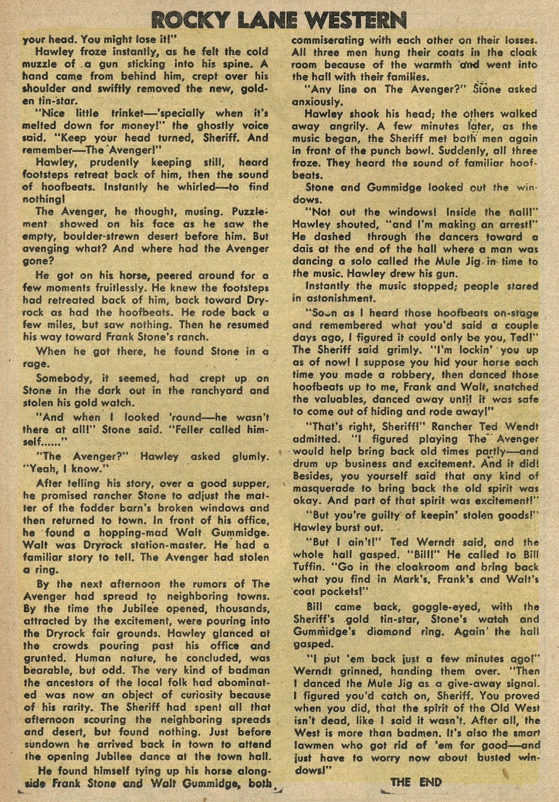 Rocky Lane Western (1954) issue 58 - Page 19