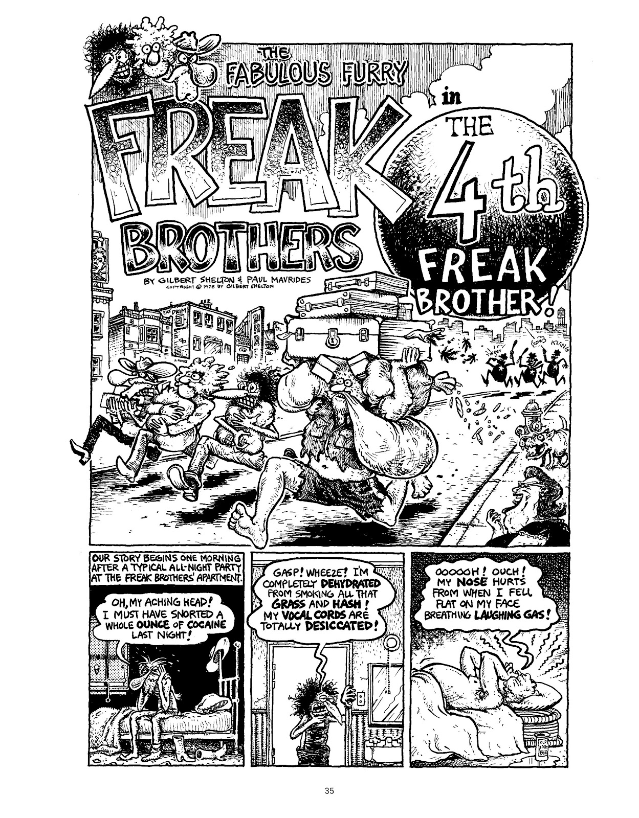 The Fabulous Furry Freak Brothers: In the 21st Century and Other Follies issue Grass Roots and Other Follies - Page 42