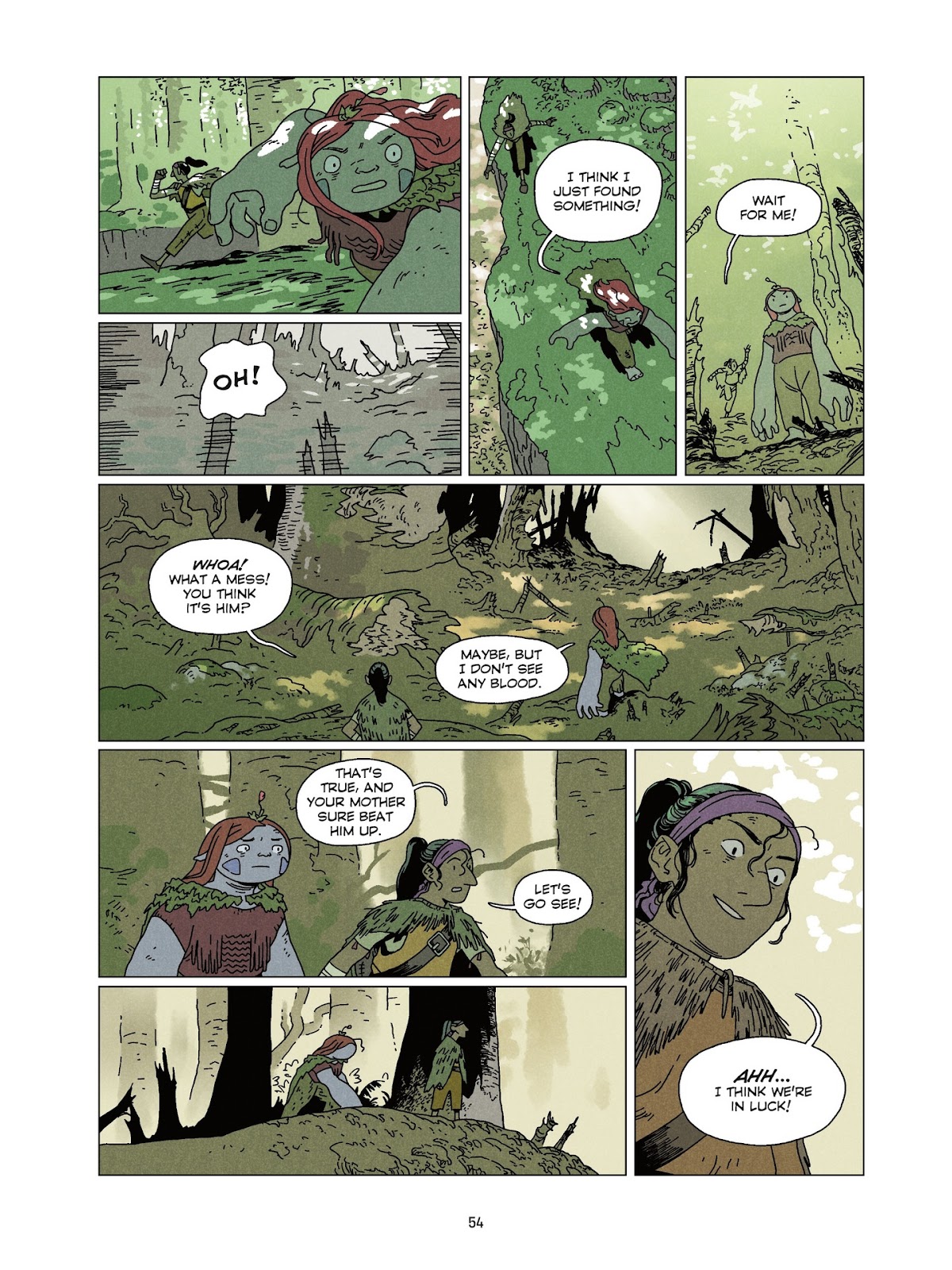 Hana and Taru: The Forest Giants issue TPB (Part 1) - Page 53