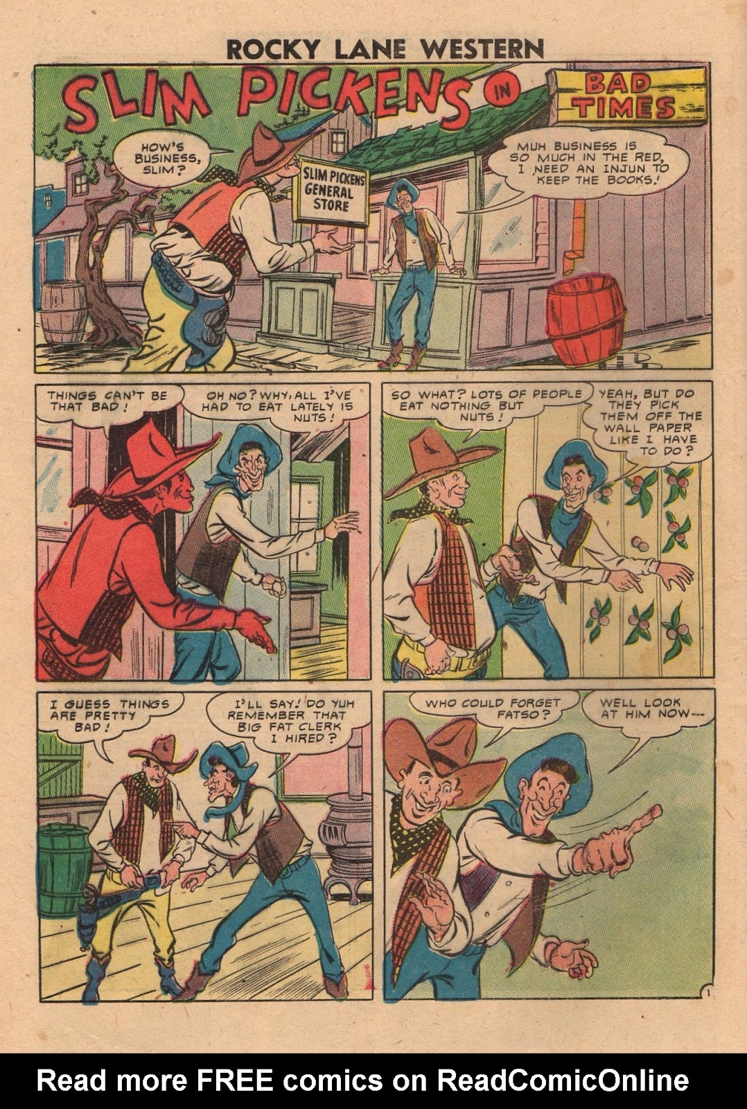 Rocky Lane Western (1954) issue 76 - Page 28