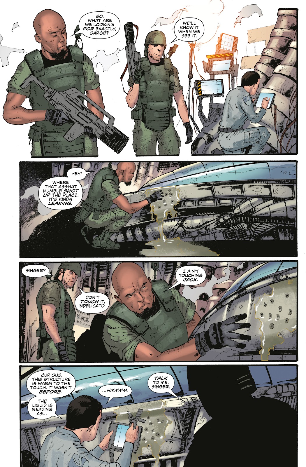Aliens, Predator, Prometheus, AVP: Life and Death issue TPB (Part 1) - Page 106