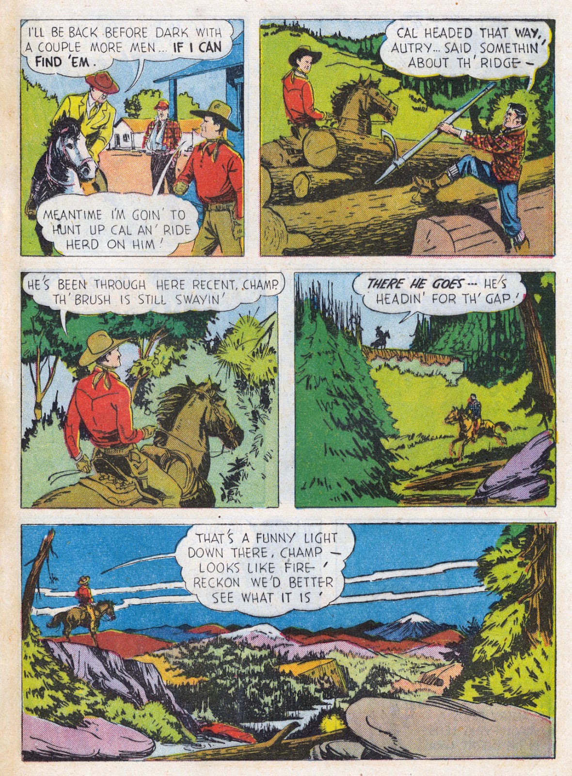 Gene Autry Comics (1946) issue 11 - Page 43