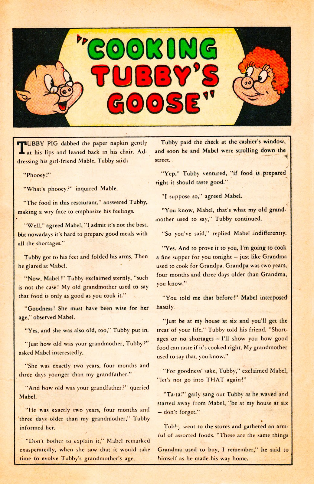 Comedy Comics (1942) issue 30 - Page 25