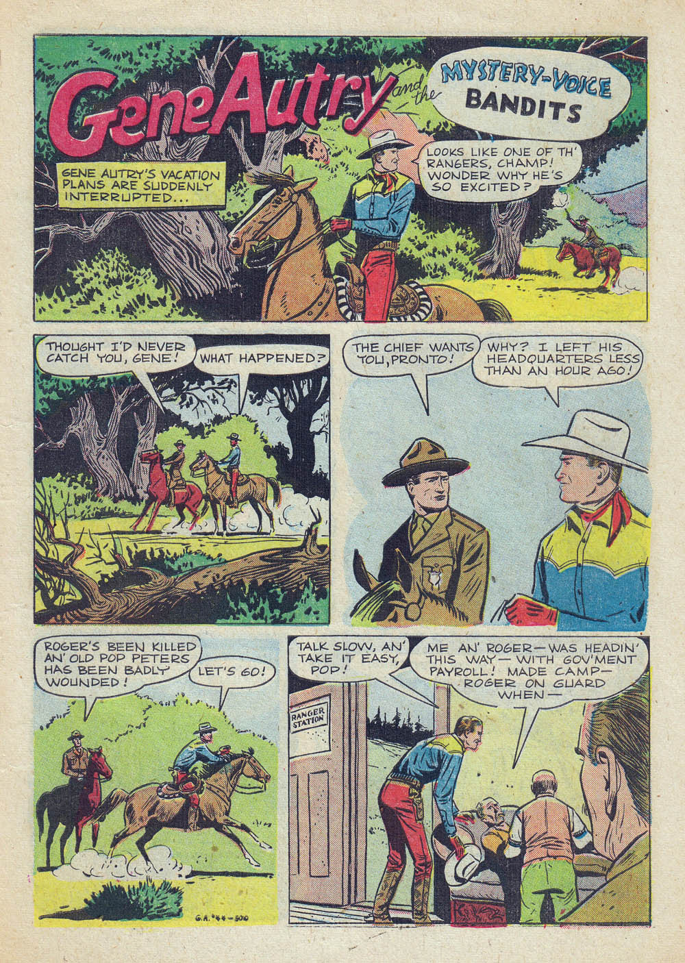 Gene Autry Comics (1946) issue 44 - Page 3