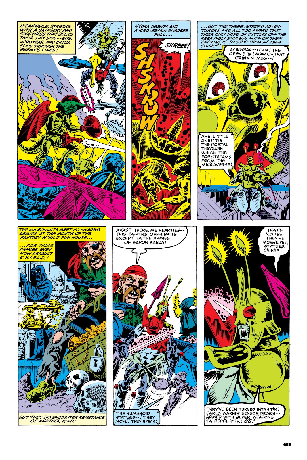Micronauts: The Original Marvel Years Omnibus issue TPB (Part 3) - Page 163