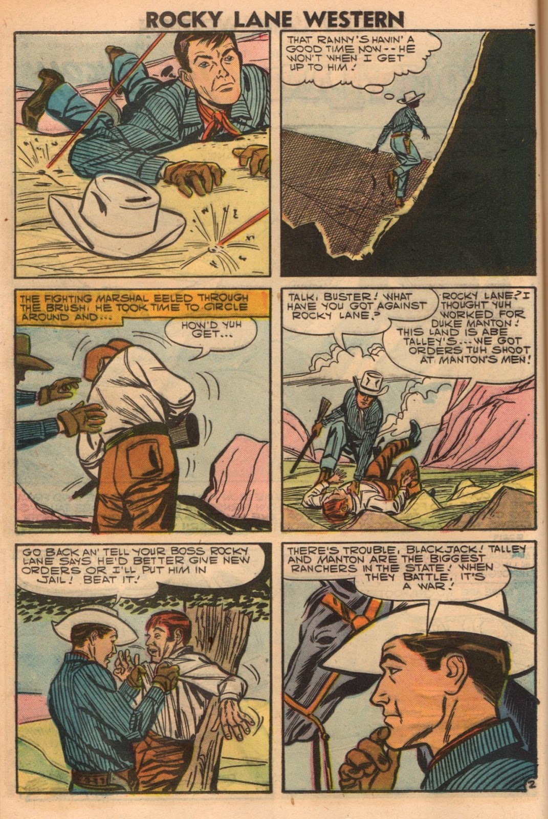 Rocky Lane Western (1954) issue 79 - Page 30