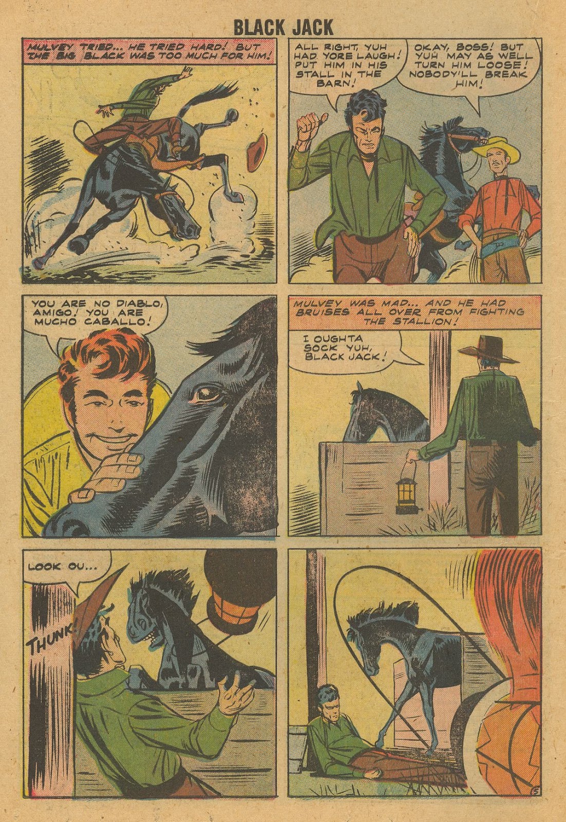 Rocky Lane's Black Jack issue 24 - Page 18