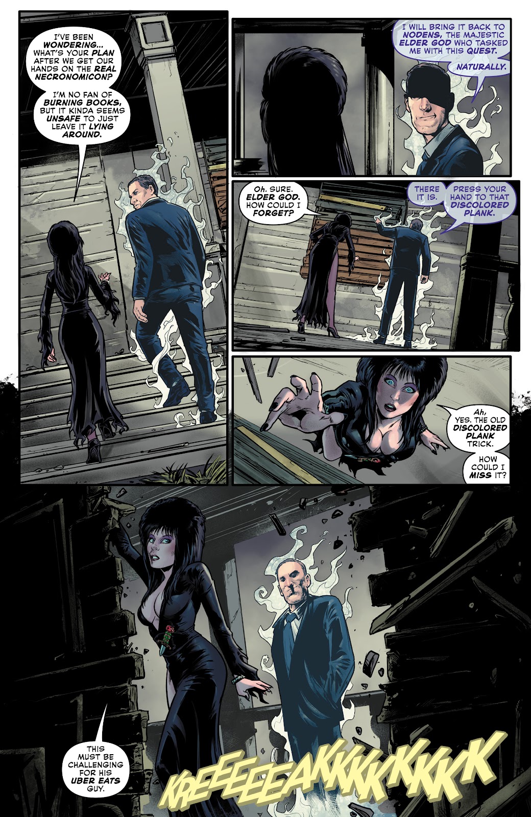 Elvira Meets H.P. Lovecraft issue 3 - Page 10