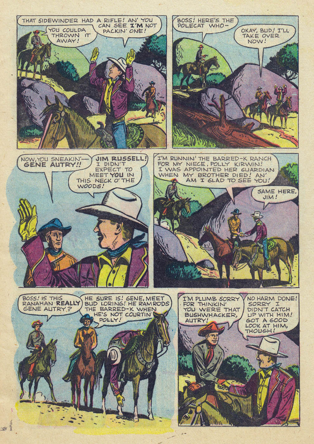 Gene Autry Comics (1946) issue 39 - Page 5