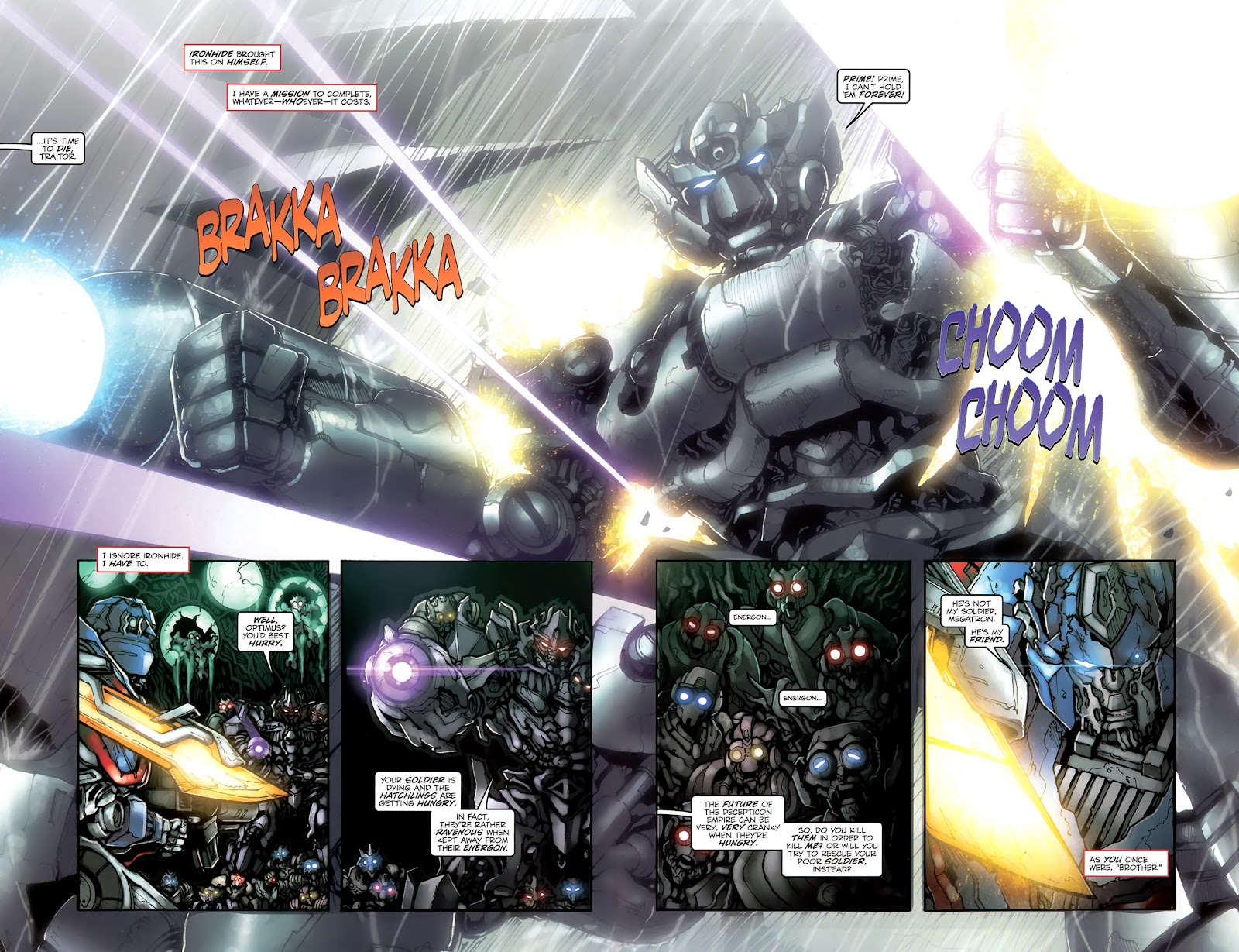 Transformers: Dark of the Moon: Movie Prequel: Foundation issue 4 - Page 4