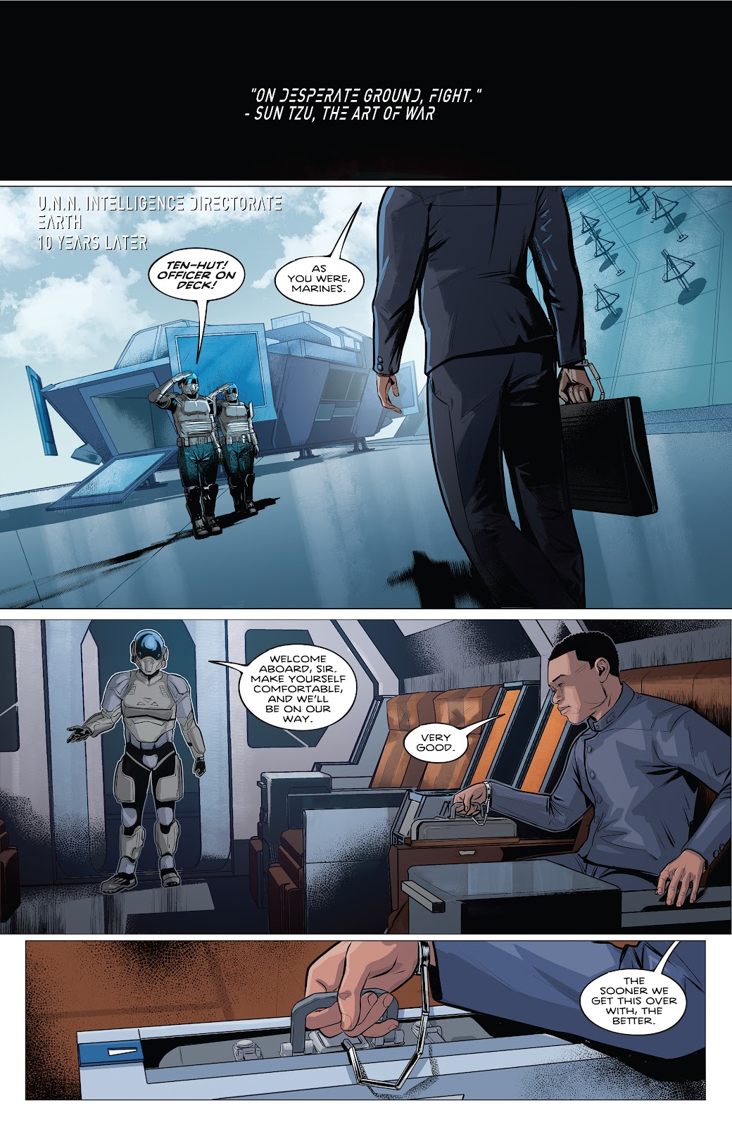 The Expanse: Dragon Tooth issue 9 - Page 3