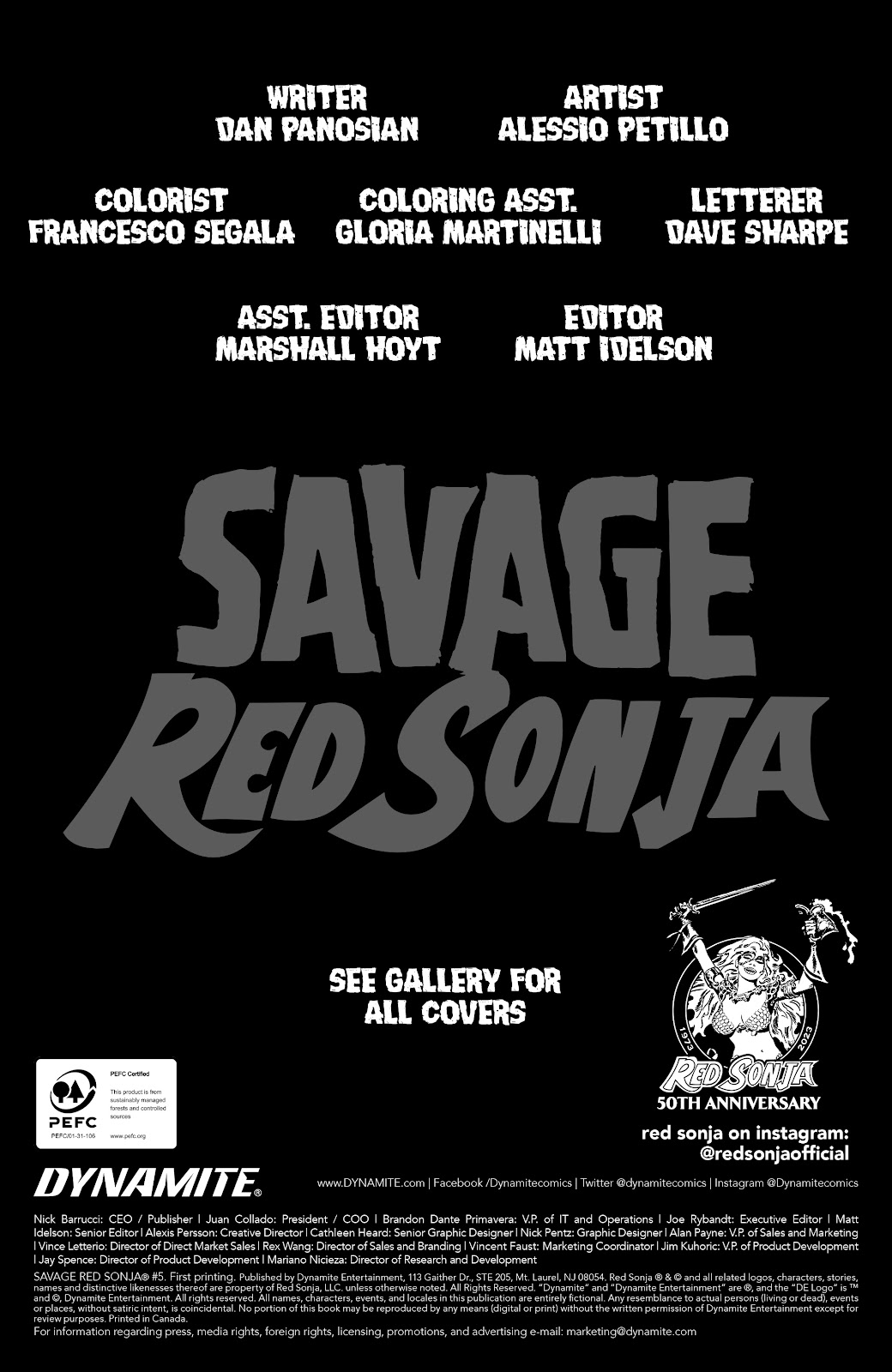 Savage Red Sonja issue 5 - Page 5