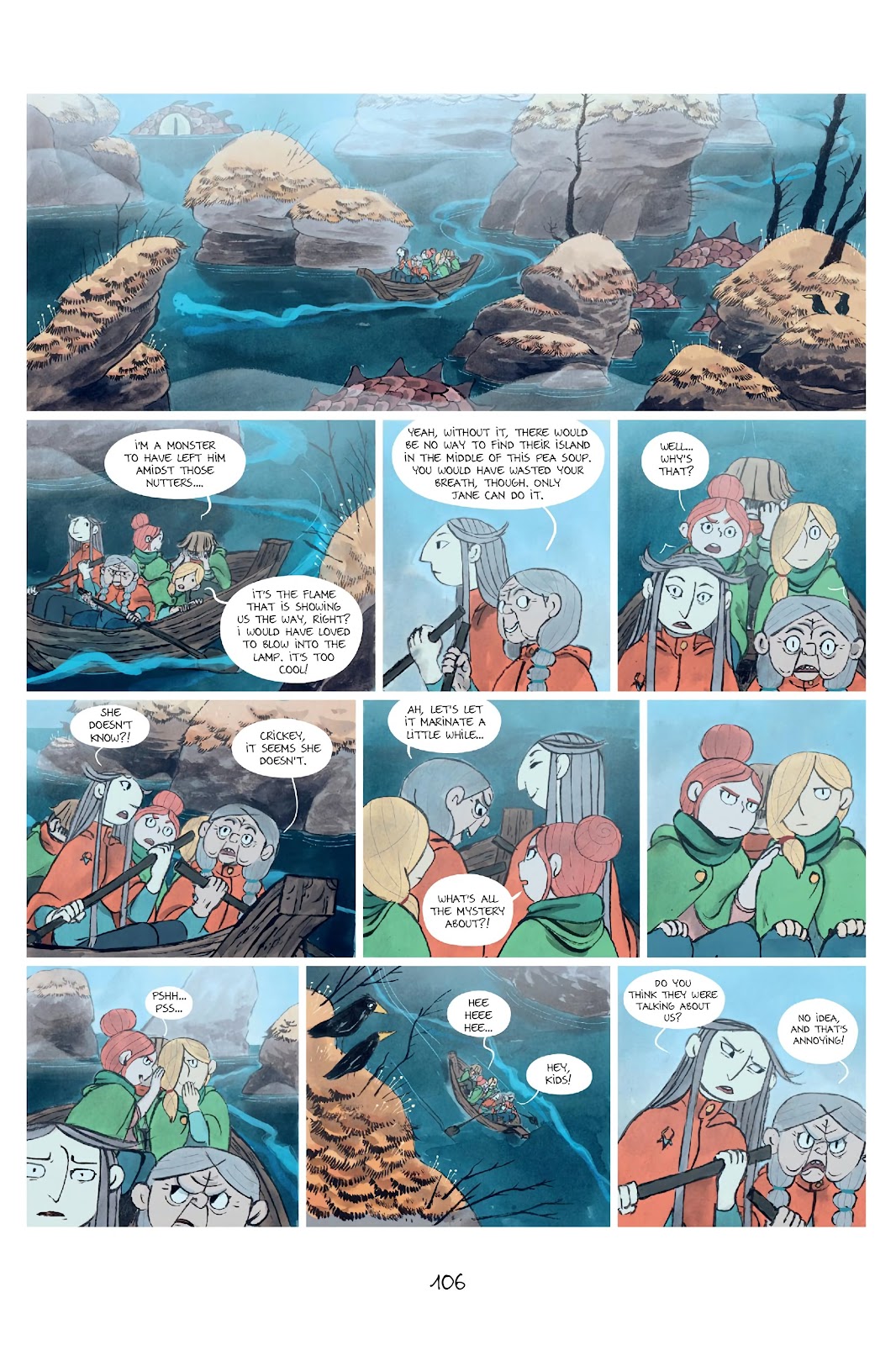 Shepherdess Warriors issue TPB - Page 107