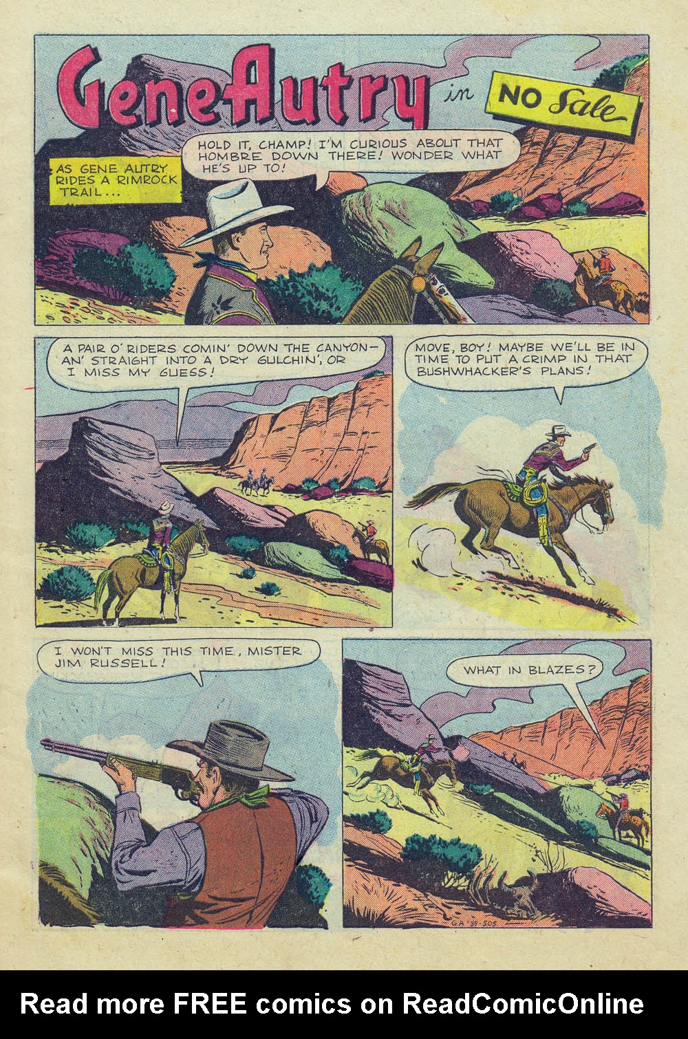 Gene Autry Comics (1946) issue 39 - Page 3