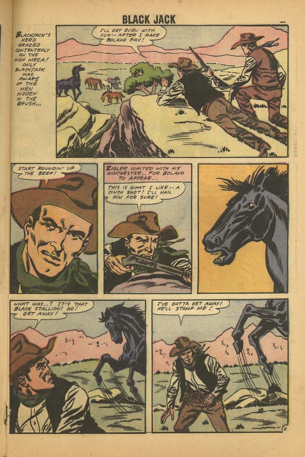 Rocky Lane's Black Jack issue 22 - Page 63