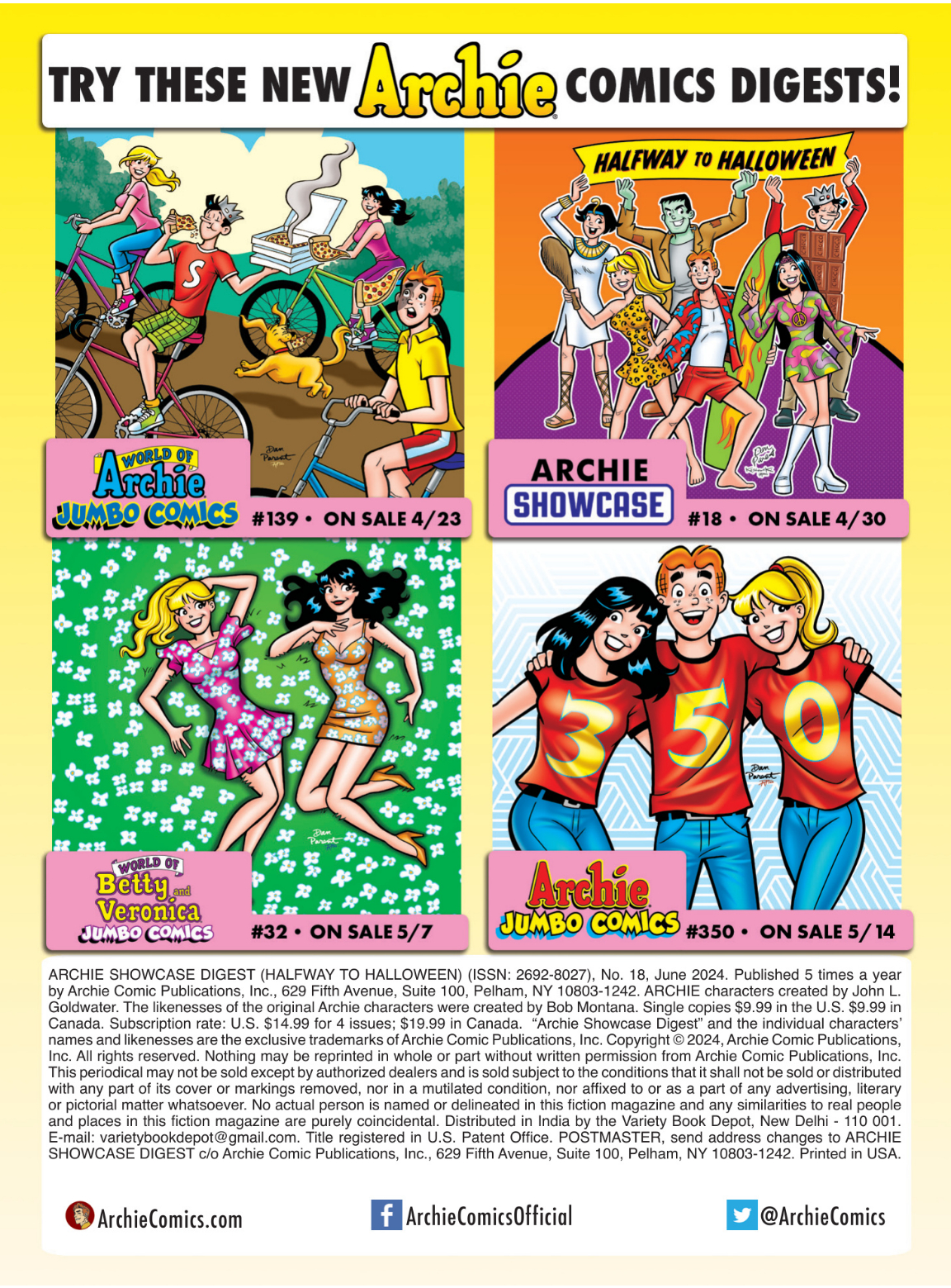 Archie Showcase Digest issue TPB 18 - Page 184