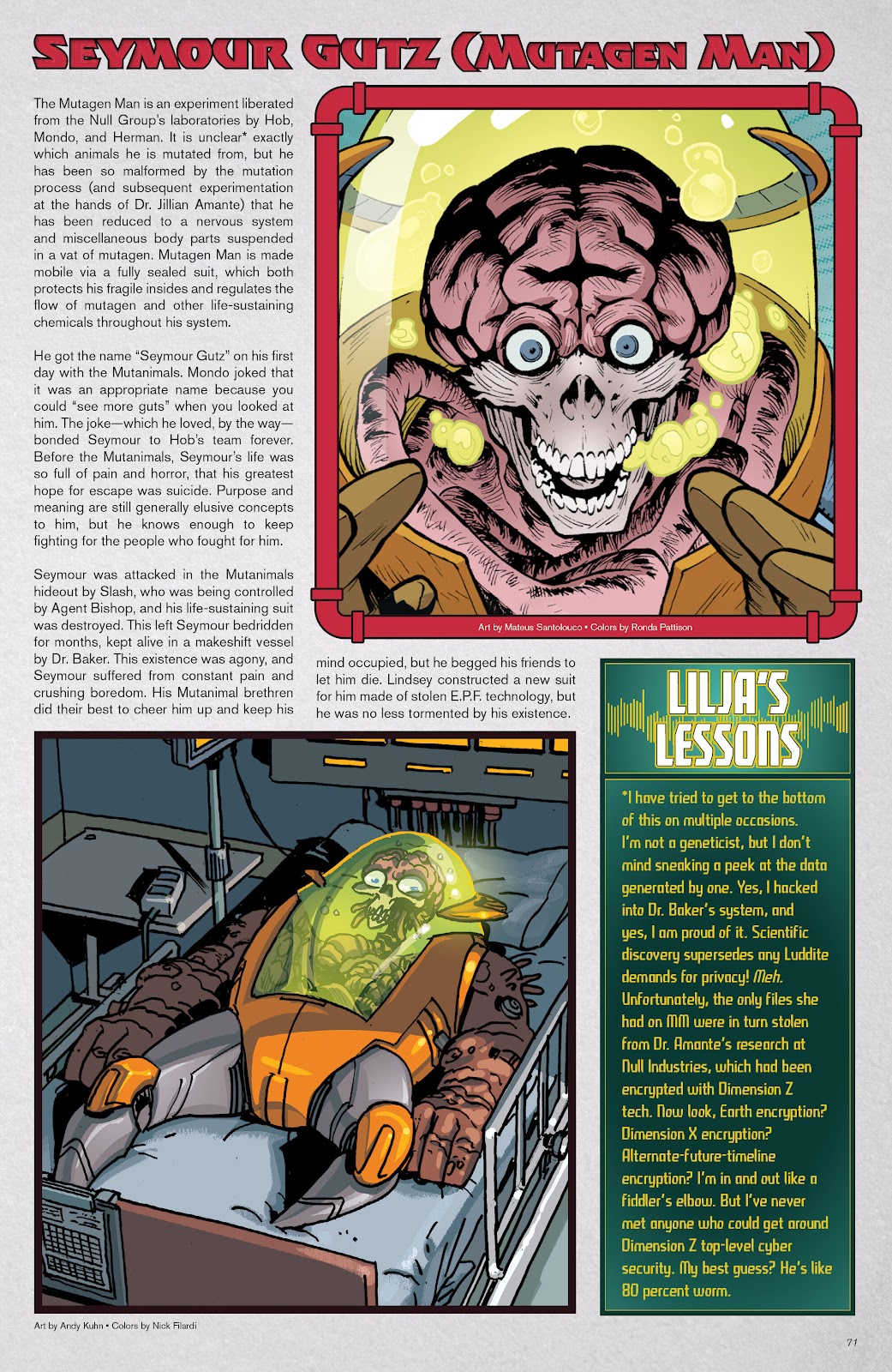 Teenage Mutant Ninja Turtles: Sourcebook issue 1 - Page 63