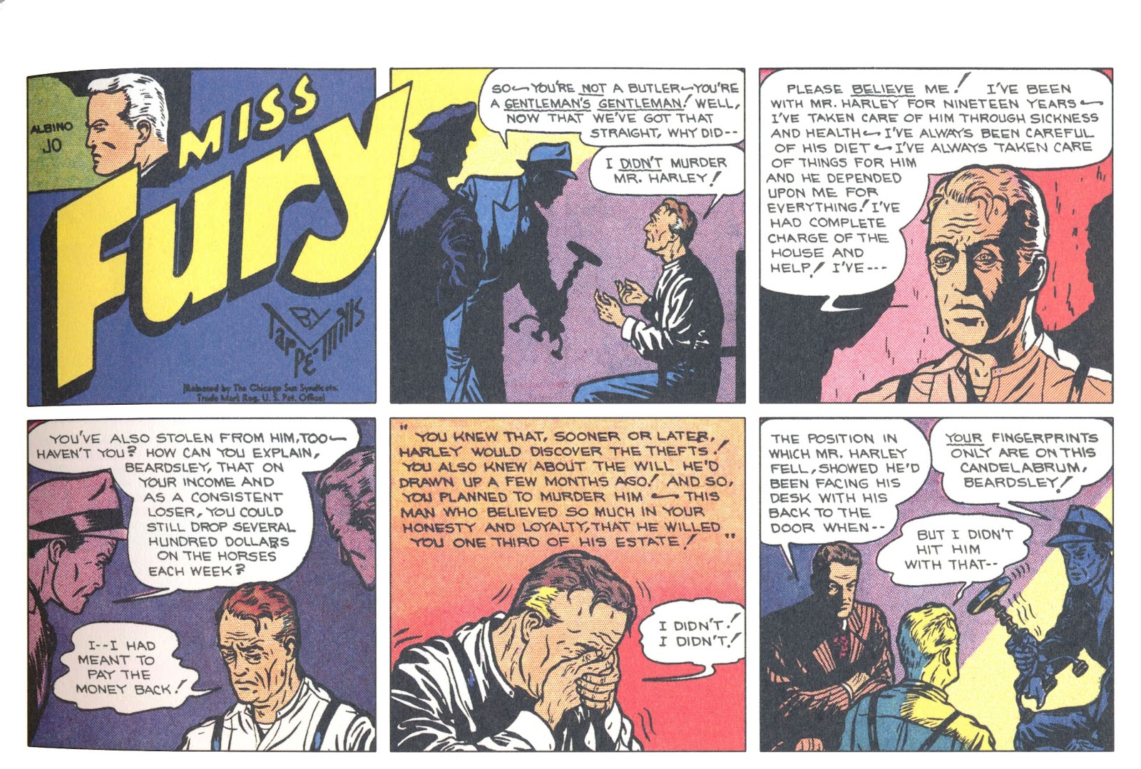 Miss Fury Sensational Sundays 1944-1949 issue TPB (Part 1) - Page 173