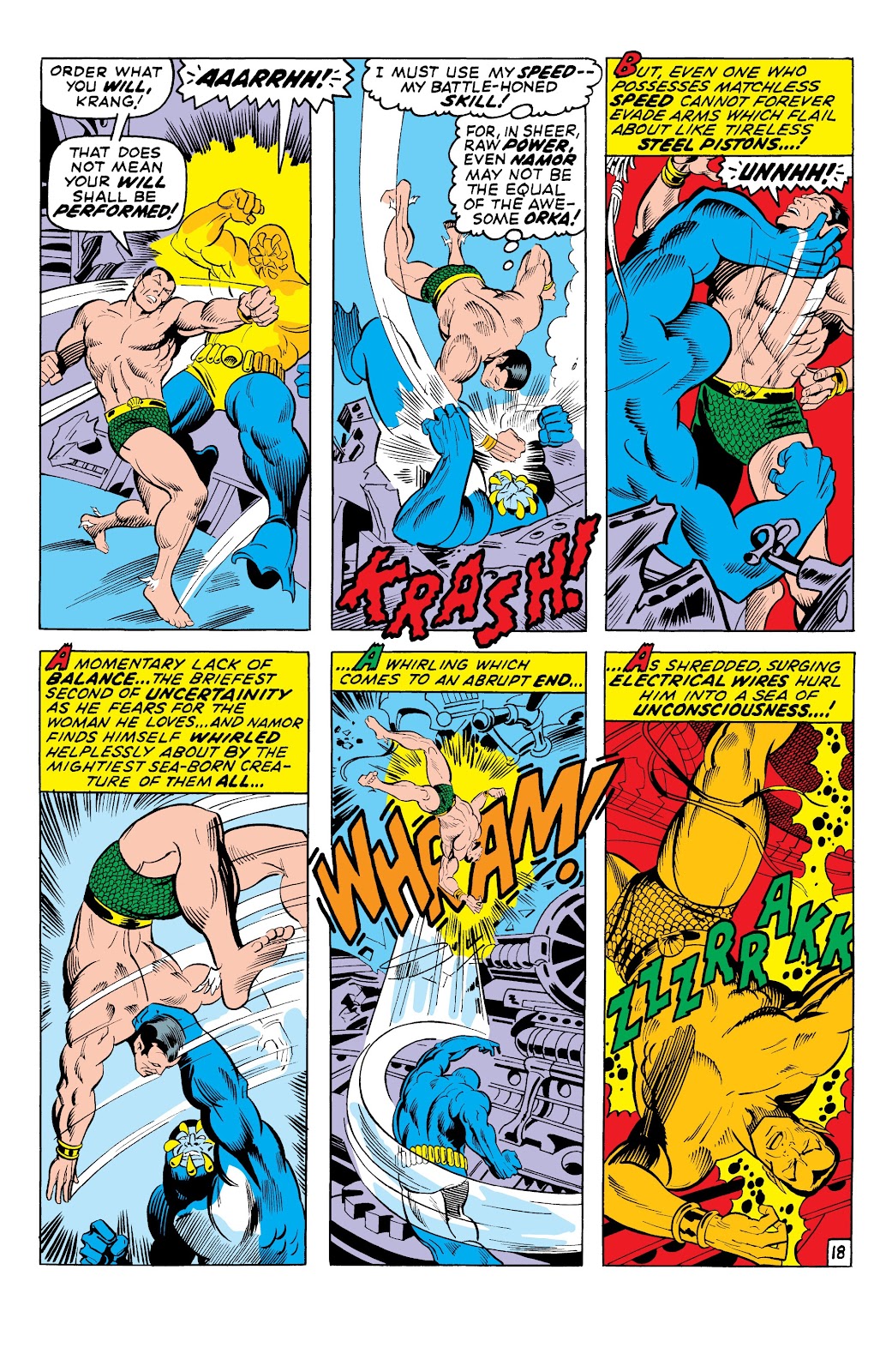 Namor, The Sub-Mariner Epic Collection: Enter The Sub-Mariner issue Who Strikes For Atlantis (Part 2) - Page 187