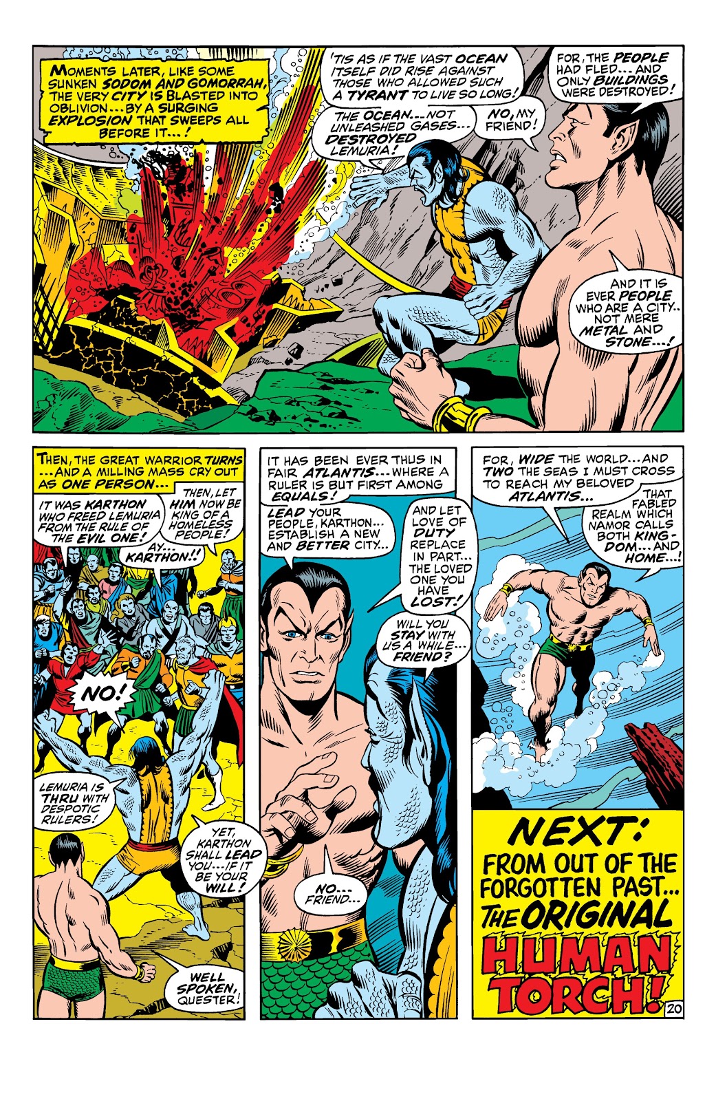 Namor, The Sub-Mariner Epic Collection: Enter The Sub-Mariner issue Who Strikes For Atlantis (Part 1) - Page 214