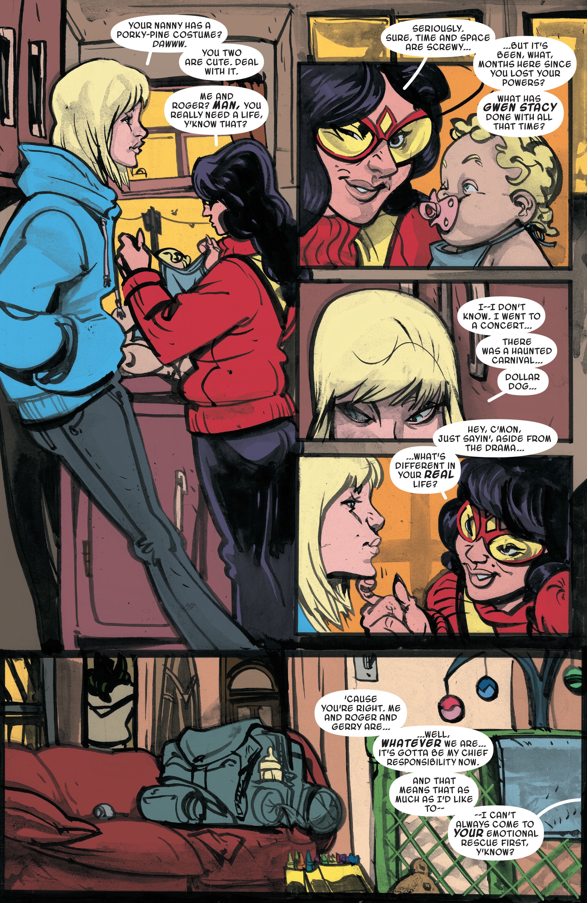 Spider-Gwen: Ghost-Spider - Edge of Spider-Verse (Modern Era Epic Collection) chapter 1 page 186